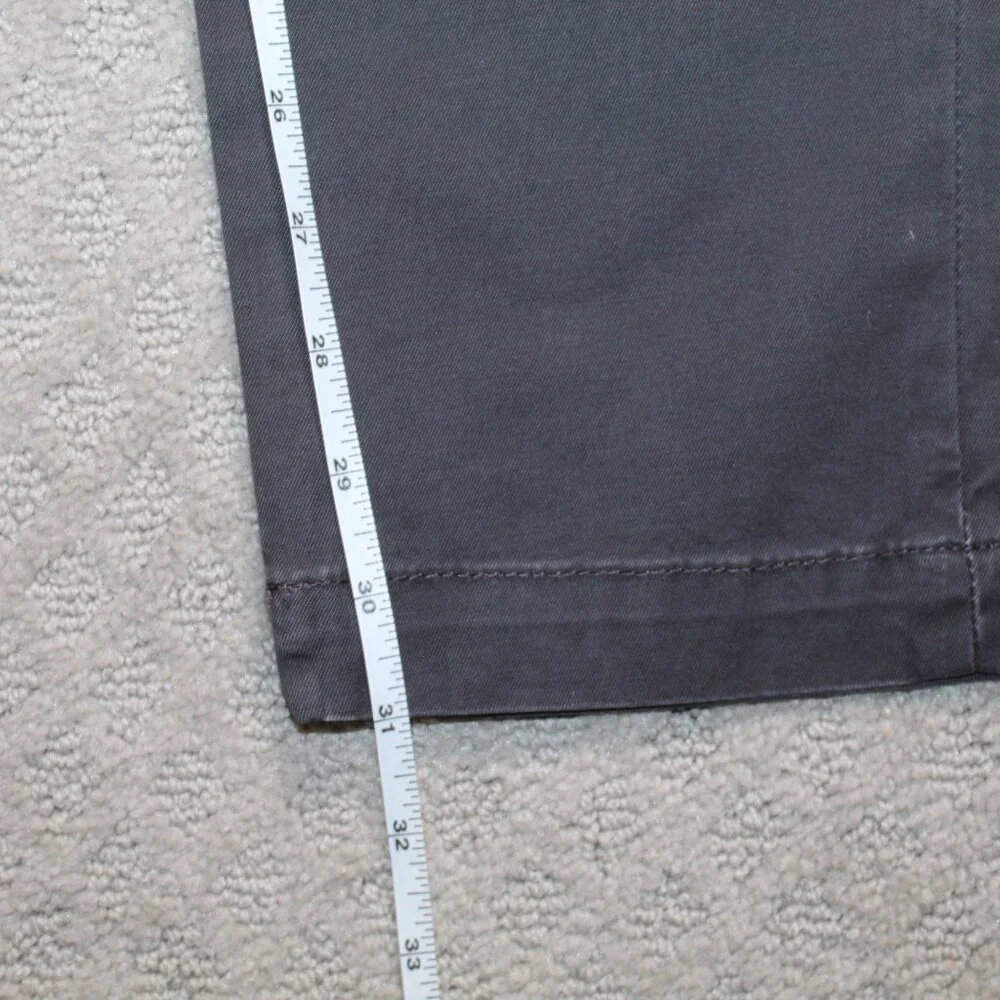 NWT Banana Republic 30x32 Dark Grey Lived-In Chino Slim Fit Pants